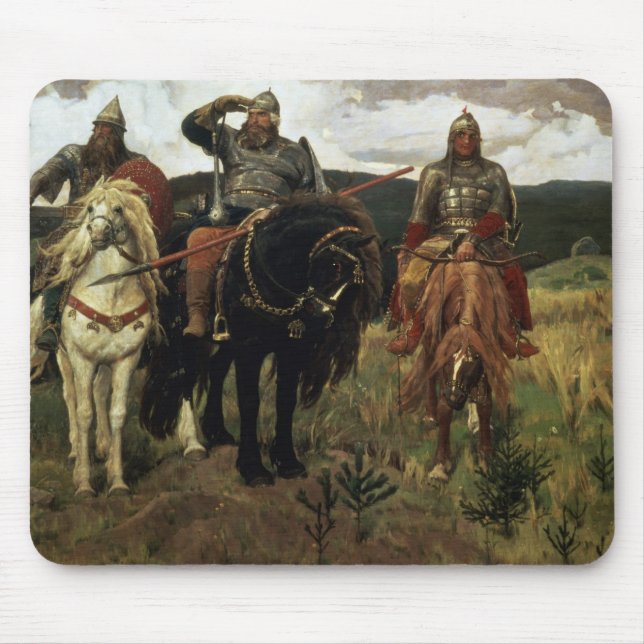 Warrior Knights, 1881-98 Mouse Pad (Front)