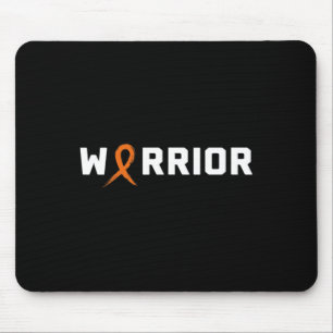WARRIOR LEUKEMIA SHIRT - Blood Cancer Awareness  Mouse Pad