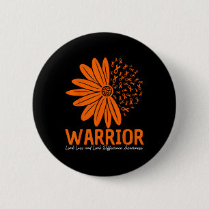 Warrior Limb Loss & Limb Difference Awareness 6 Cm Round Badge