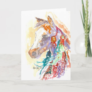 Warrior Mare Thank You Card