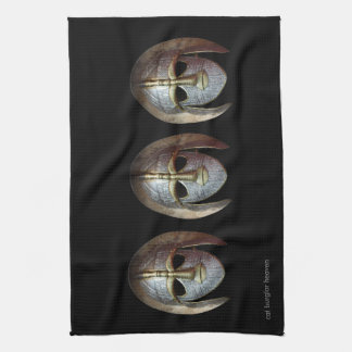 Warrior Mask Tea Towel
