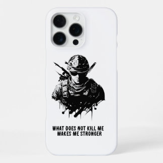 Warrior Mindset Soldier Phone Case