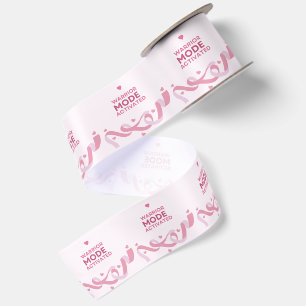 Warrior Mode Activated Pink Care Packages Gift Satin Ribbon