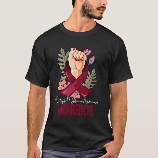 Warrior Multiple Myeloma Awareness T-Shirt (Front)