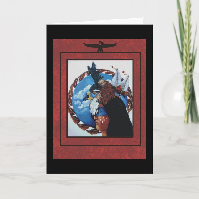 warrior note card (Front)