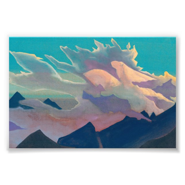 Warrior of Light by Nicholas Roerich Photo Print (Front)
