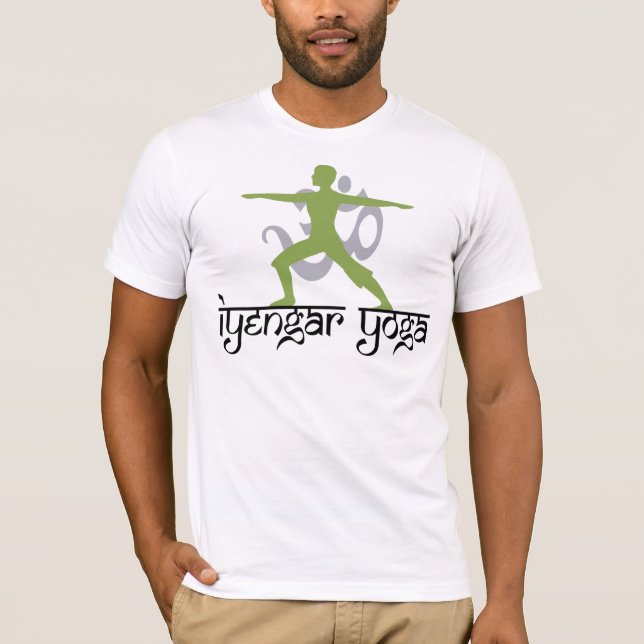 Warrior Pose Iyengar Yoga T-Shirt (Front)