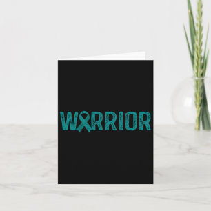 Warrior Post Traumatic Stress Disorder Awareness  Card