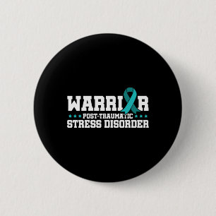 Warrior Post-traumatic Stress Disorder Awareness M 6 Cm Round Badge