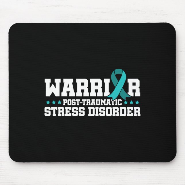 Warrior Post-traumatic Stress Disorder Awareness M Mouse Pad (Front)