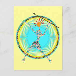 Warrior Postcard