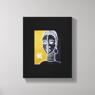 Warrior Queen by Alicia L. McDaniel Canvas Print