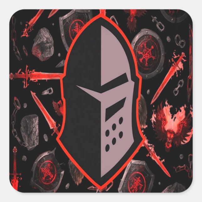 Warrior Quote Sticker  Motivation That Sticks (Front)