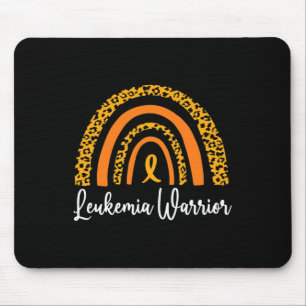 Warrior Rainbow Orange Mouse Pad