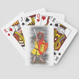 Warrior Rat with Falchion Playing Cards