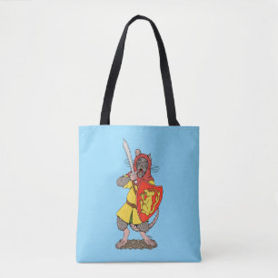 Warrior Rat with Falchion Tote Bag