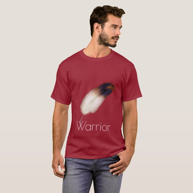 Warrior Red T-shirt (Front Full)