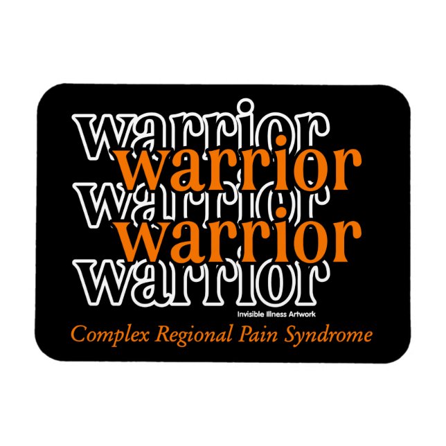 Warrior/Repeated...CRPS Magnet (Horizontal)