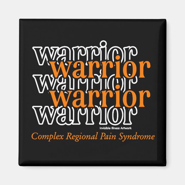 Warrior/Repeated...CRPS Magnet (Front)