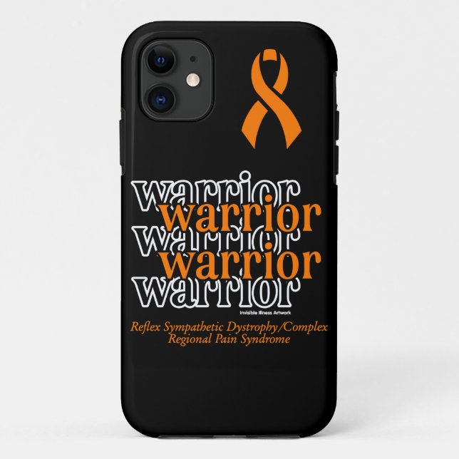 Warrior/Repeated...RSD/CRPS Case-Mate iPhone Case (Back)