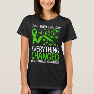 Warrior Ribbon Fighter Celiac Disease Awareness T-Shirt