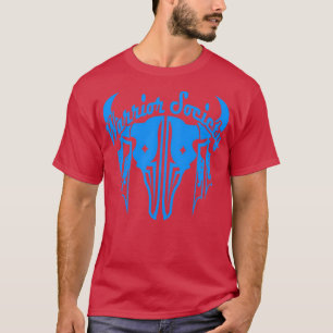 Warrior Society Buffalo Blue  T-Shirt