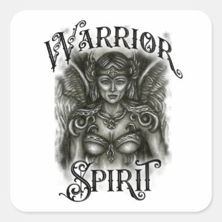 Warrior Spirit Light Sticker