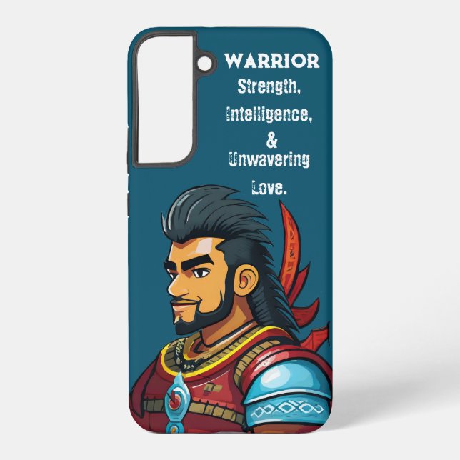 Warrior, Strength, Intelligence, Love Phone Case (Back)