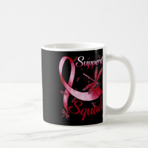 Warrior Support Squad Dragonfly Brain Aneurysm Awa Coffee Mug