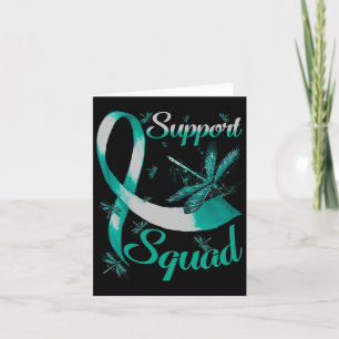Warrior Support Squad Dragonfly Polycystic Kidney Card