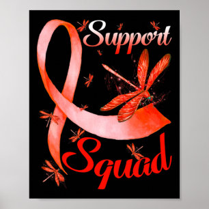 Warrior Support Squad Dragonfly Rsd Crps Awareness Poster