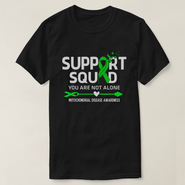 Warrior Support Squad Mitochondrial Disease Awaren T-Shirt (Design Front)
