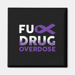 Warrior Survivor Gifts- Drug Overdose Awareness Magnet