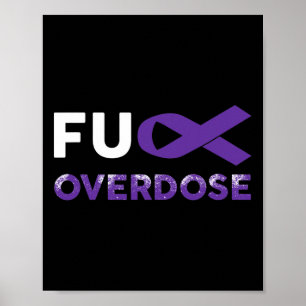 Warrior Survivor Gifts - Overdose Awareness Poster