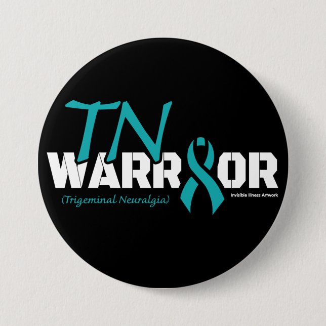 WARRIOR...TN 7.5 CM ROUND BADGE (Front)