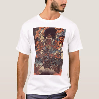 Warrior vs. demon snake T-Shirt