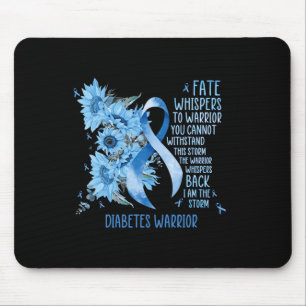 Warrior Whispers To Fate I Am The Storm Mouse Pad