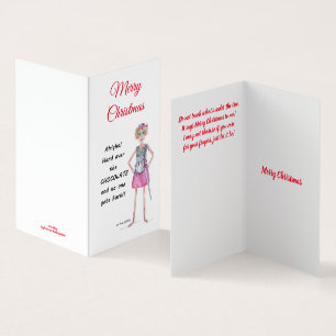 Warrior woman demands hand over chocolate sketch