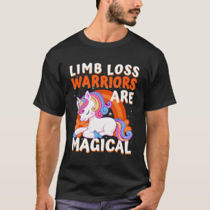 Warriors Are Magical Limb Loss Awareness Ribbon Un T-Shirt