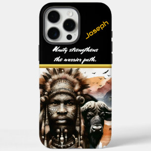 Warrior's bond with nature's magic iPhone 16 pro max case
