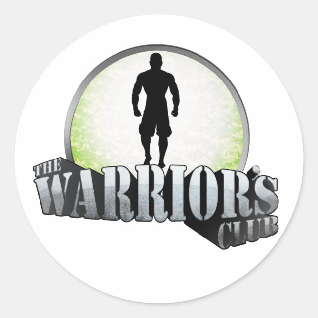 Warrior's Club Sticker (Front)