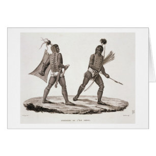Warriors from the Island of Ombai, from 'Voyage Au