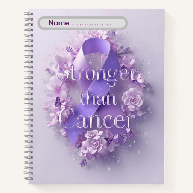 Warriors of Hope Strength Notebook – Inspirational (Front)