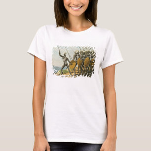 Warriors of New S. Wales engraved by M. Dubourg (f T-Shirt