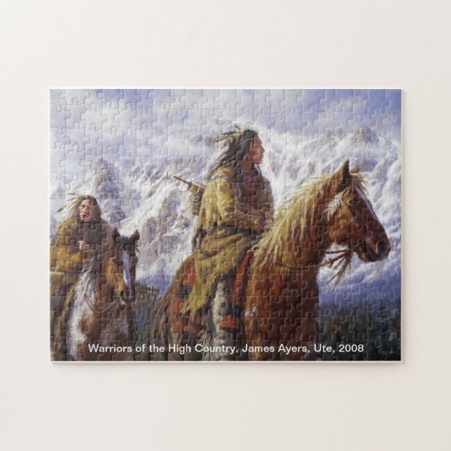 Warriors of the High Country, James Ayers puzzle (Horizontal)