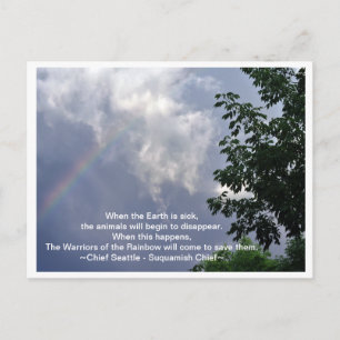 Warriors of the Rainbow Postcard