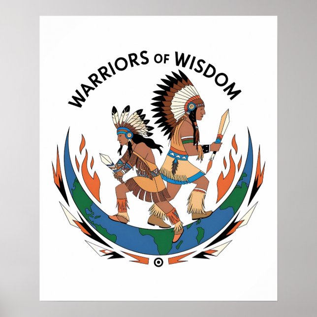Warriors of Wisdom Poster (Front)