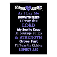 Warrior's Prayer...Lupus