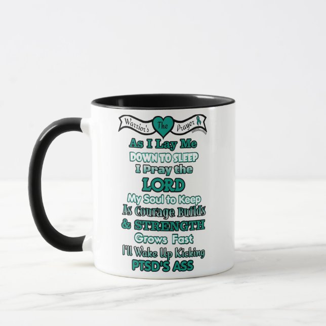 Warrior's Prayer...PTSD Mug (Left)