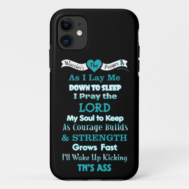 Warrior's Prayer...TN Case-Mate iPhone Case (Back)